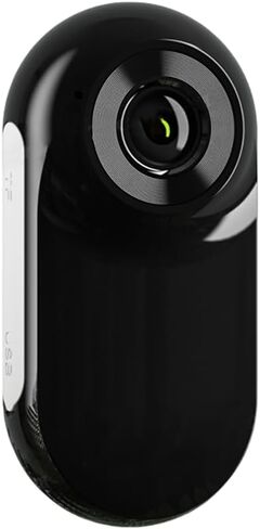 Wearable Action Body Cam, Mini Body Camera, 8 Megapixels and One-Touch Film Release, Hands Free Recording Body Worn Camera for Life Recording,Black in Saudi Arabia