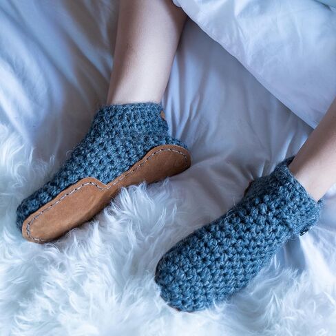 Women's Wool Ankle Bootie Slippers in Saudi Arabia