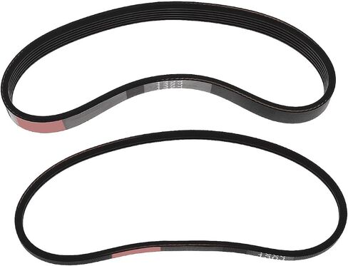 The Lord of the Tools 2 PCs Drive Belt for 13" Planer Dust Collection System Compatible with RIDGID R4331 in Saudi Arabia