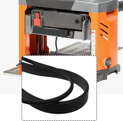 The Lord of the Tools 2 PCs Drive Belt for 13" Planer Dust Collection System Compatible with RIDGID R4331 in Saudi Arabia