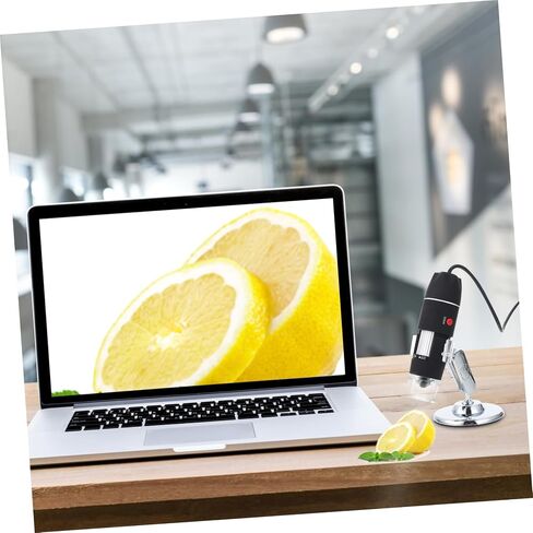 تكبير المجهر الإلكتروني الرقمي المحمول مع واجهة USB حامل للاستخدام المنزلي والمدرسة والمختبر، متين ومادة in Saudi Arabia