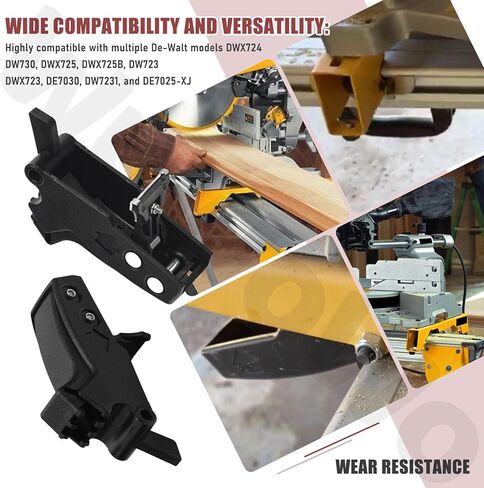 2 Pack DW7231 N087371 Miter Saw Mounting Brackets Compatible with Dewalt Heavy Duty Miter Saw Stand DWX724 DW730 DWX725 DWX725B DW723 DWX723 DE7030 DE7025-XJ in Kuwait