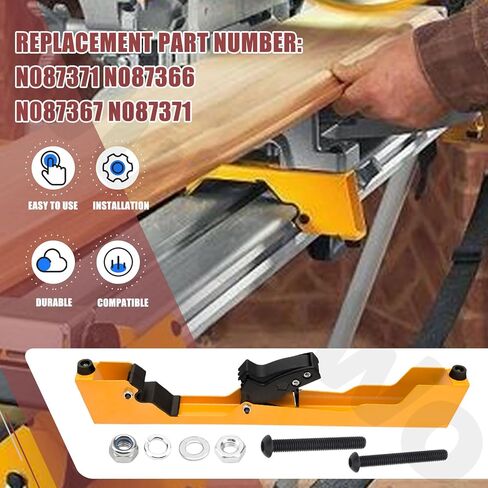 2 Pack DW7231 N087371 Miter Saw Mounting Brackets Compatible with Dewalt Heavy Duty Miter Saw Stand DWX724 DW730 DWX725 DWX725B DW723 DWX723 DE7030 DE7025-XJ in Kuwait