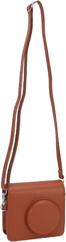 Drfeify Camera Bag, PU Leather Box/Cover with Adjustable Strap for MS300, Stylish and Protective Design for Photography Enthusiasts (Brown) in Saudi Arabia