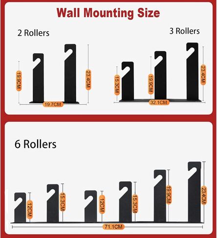 Motorized Roller Background Support Systems Kit,Electric Wall Ceiling Mount Backdrop Holder w/Remote Control,Floor-Standing Background Stand (6 Roller) in Saudi Arabia