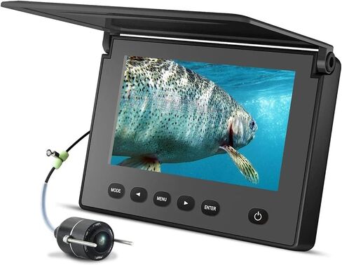 Underwater Fish Finder Fishing Camera Ice Fishing Night Vision Camera 4.3" LCD Monitor Sport Video Underwater in Kuwait