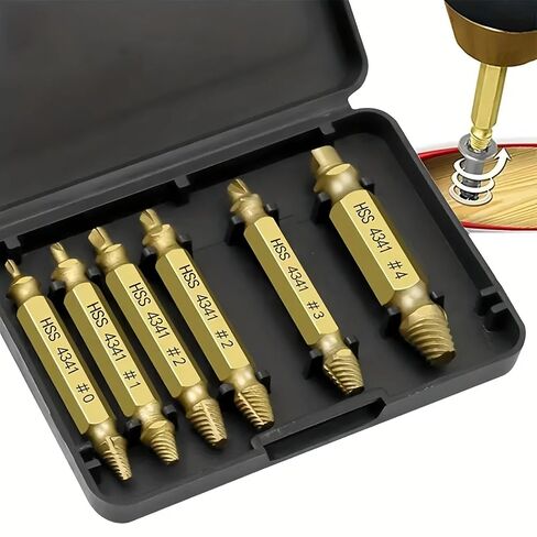 Screwdriver Set Damaged Screw Extractor Speed Drill Bit Extractor Drill Set Easily Take Out Screw Tools Broken Stripped in Saudi Arabia