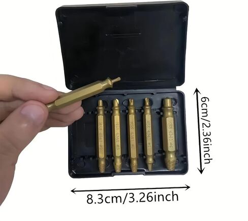 Screwdriver Set Damaged Screw Extractor Speed Drill Bit Extractor Drill Set Easily Take Out Screw Tools Broken Stripped in Saudi Arabia