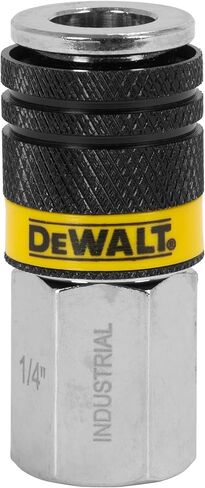 مجموعة قارنات التوصيل والمقابس الصناعية المكونة من 7 قطع من DEWALT، تصميم توصيل دفع 6 كرات للتحرير السريع والسهل، متينة وموثوقة للاستخدام الصناعي in Kuwait