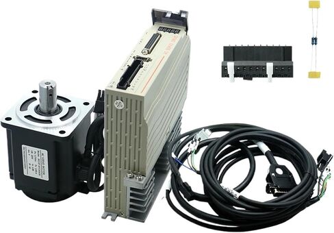 محرك سيرفو للمبيعات 400 وات 750 وات 60CST 80CST محرك سيرفو C30 17 بت التشفير المطلق AC220V 1.27 نيوتن متر 2.4 نيوتن متر لنقش التحكم العددي المحوسب (400 وات 1.27 نيوتن متر، بدون فرامل) in Saudi Arabia