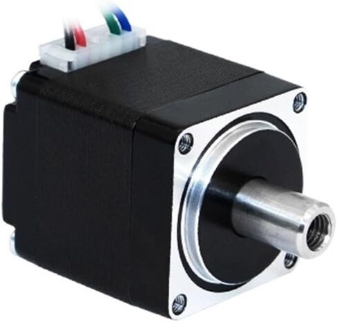 1pcs 60mN.m Fuselage Length 32mm Step Angle 1.8° Current 0.67A 4-Wire Double Hollow Output Shaft Stepper Motor(Driver-UM242) in Saudi Arabia