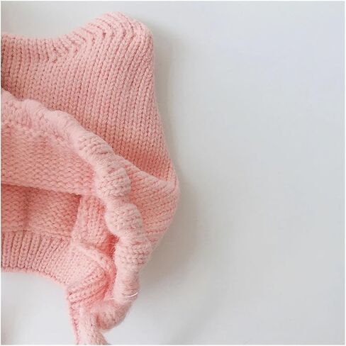 Baby Hats Autumn/Winter Boys Girls Knitted Hat Children's Ear Protection Infant Warm Cap in Saudi Arabia