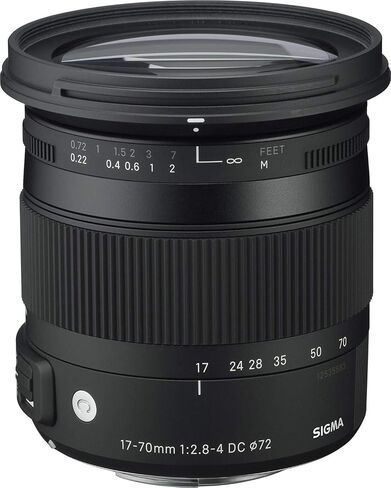 Sigma 17-70mm F2.8-4 Contemporary DC Macro OS HSM Lens for Canon (Renewed) in Kuwait