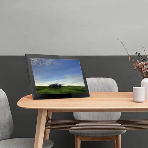 إطار صور رقمي مثبت على الحائط، شاشة LCD مقاس 15.6 بوصة إلى 32 بوصة، مشغل فيديو، دعم USB/SD، دقة HD، أسود (18.5 بوصة) in Saudi Arabia