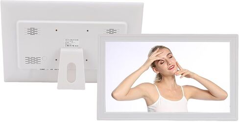 إطار صور رقمي Yoidesu مقاس 18.5 بوصة بتقنية WiFi، وإطار صور رقمي بشاشة لمس LED LCD، وذاكرة وصول عشوائي 32 جيجابايت بنظام Android مع مستشعر لتطبيقات العرض المنزلية (قابس أمريكي) in Saudi Arabia