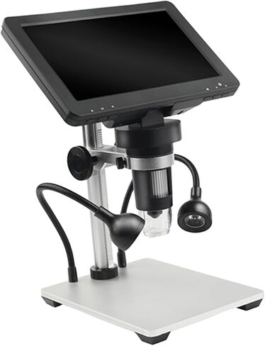 قطعة واحدة من المجهر الرقمي LCD مع ضوء إضافي للإصلاح الصناعي، مكبر رقمي متين مع شاشة عرض عالية الوضوح لتعزيز المراقبة in Kuwait