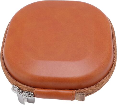 aqxreight Lens Case Pouch PU Leather 5 Layers Shockproof Retro Camera Storage Bag for Round Up to 112mm in Saudi Arabia
