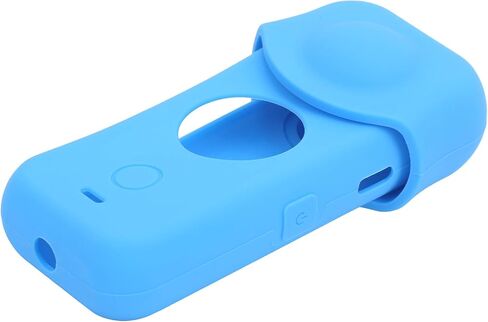 aqxreight Small Panoramic Camera Silicone Protective Case with Lens Cover for ONE X2 Blue (Blue) in Saudi Arabia