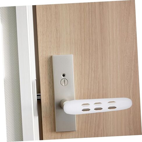 Angoily Safety Door Knob Covers Silicone Door Handle Gloves Shape Protector Comfortable Static in Saudi Arabia