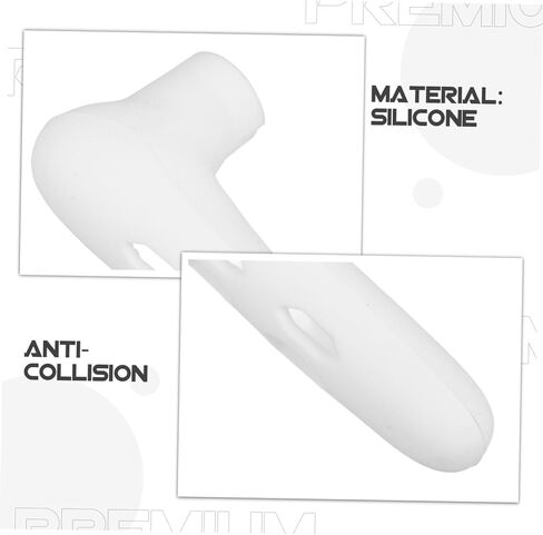 Angoily Safety Door Knob Covers Silicone Door Handle Gloves Shape Protector Comfortable Static in Saudi Arabia