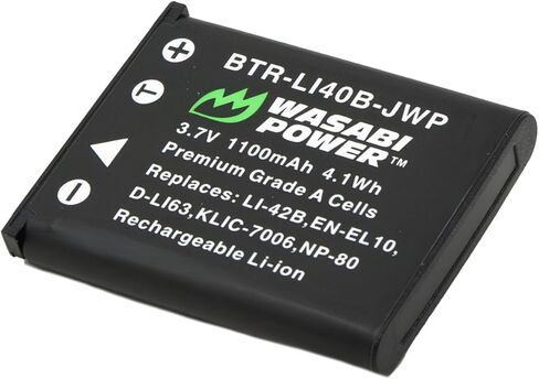 Wasabi Power Battery for Fujifilm NP-45, NP-45A, NP-45B, NP-45S and Fuji FinePix Camera Models in Saudi Arabia