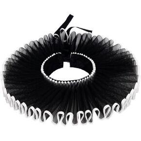 Elizabethan Clown Neck Ruffle Detachable Ruffled Collars for Photography Props in Kuwait