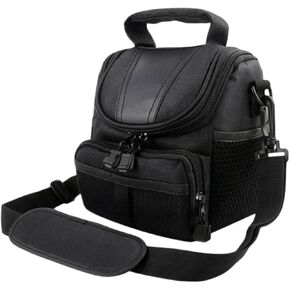 Waterproof Nylon Camera Shoulder Bag for DSLR Sponge Padding Front Side Pockets Travel Photography Accessories in Saudi Arabia