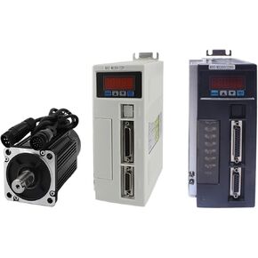1PCS 90ST-M02430 AASD-15A 220V ACServo Motor 3000RPM 2.4 N.M. 0.75KW servomotor Single-Phase ac Drive Permanent Magnet Matched Driver(White Without Brake) in Saudi Arabia