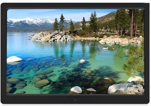 14.1 Inch Digital Photo Frame with Clock, Calendar, MP3, and Video Player, 1280x800 High Resolution LCD Display, Remote Control, USB/SD Support in Saudi Arabia