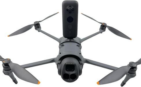 Upper Expansion Bracket Adapter Suitable for DJI Mavic 4 Pro Panoramic Sports Camera Fill Light Accessories in Saudi Arabia
