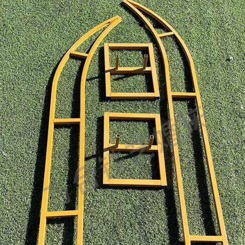 Elegant Metal Arch Backdrop Stand - 1.8m x 2.1m Wedding Frame for Parties, Birthdays & Events - Durable, Stylish Decoration for Stunning Celebrations in Saudi Arabia