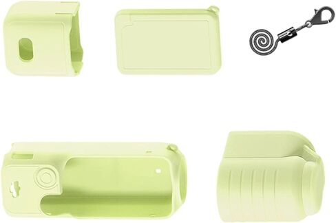 Silicone Protective Cover for Pocket 3 Camera Lens and Screen Shockproof Easy Installation Multiple Color in Saudi Arabia