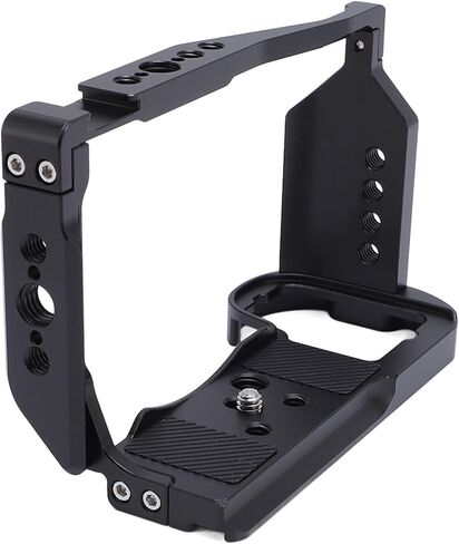 Camera Cage, for ZV E10II Camera, Supports for RS2 RS3 RS4 Stabilizer Camera Cage, Arca Type Quick Release Plate 1/4 Inch Screw Holes, 3/8 Inch Locating Holes in Saudi Arabia