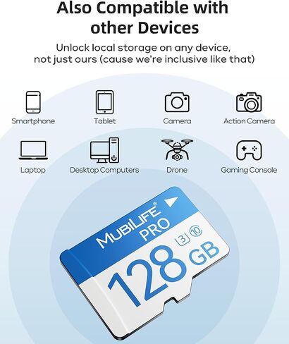 MUBILIFE 4K Solar-Powered Wireless Outdoor Security Camera 2-Pack with SD Card（Using SD Cards in HomeBase） in Saudi Arabia