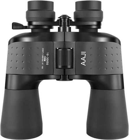 10-30X50 Zoom Binoculars, HD Professional/Waterproof Fogproof Binoculars for Adults, with Low Light Night Vision, Durable and Clear FMC BAK4 Prism Lens, for Birds Watching Hunting Traveling Outdoor in Saudi Arabia