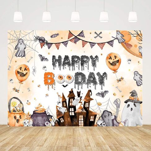 عيد الهالوين سعيد Booday خلفية للفتيات الوردي بوو عيد ميلاد التصوير الفوتوغرافي خلفية اليقطين الخفافيش شبح أحمر الخدود الوردي زينة حفلة الهالوين راية صور تبادل لاطلاق النار الدعائم 70.8 × 43.3 بوصة in Saudi Arabia