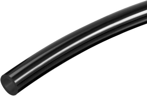 Pneumatic Air Tubing, 8mm(0.31") OD x 5mm(0.2") ID 2m(6.56ft) PU Polyurethane Air Compressor Tubing Hose Pipe Black in Saudi Arabia
