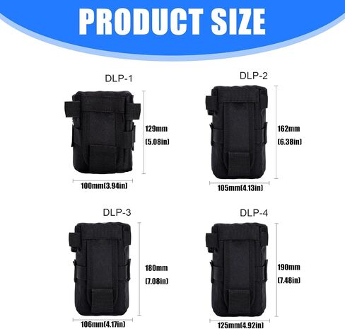 Waterproof Camera Lens Bag with Thick Padding Shockproof for DSLR Lens Carring Case Holder Optional Size in Saudi Arabia