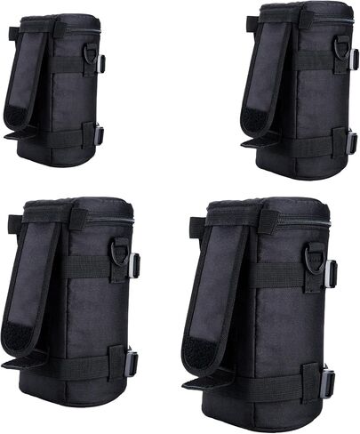 Waterproof Camera Lens Bag with Thick Padding Shockproof for DSLR Lens Carring Case Holder Optional Size in Saudi Arabia