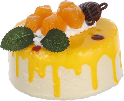 Cabilock Artificial Birthday Cake Model Realistic Fake Dessert Prop Food for Photography Versatile Decorative Display in Saudi Arabia