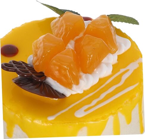 Cabilock Artificial Birthday Cake Model Realistic Fake Dessert Prop Food for Photography Versatile Decorative Display in Saudi Arabia