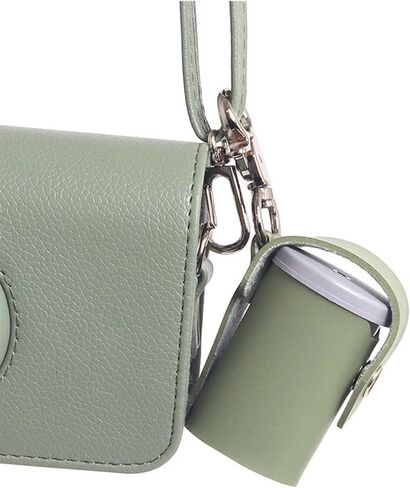 Portable 135 Film Roll Storage Sleeve PU Leather Case Keychain Pendant for Photographers and Retro Enthusiasts in Saudi Arabia