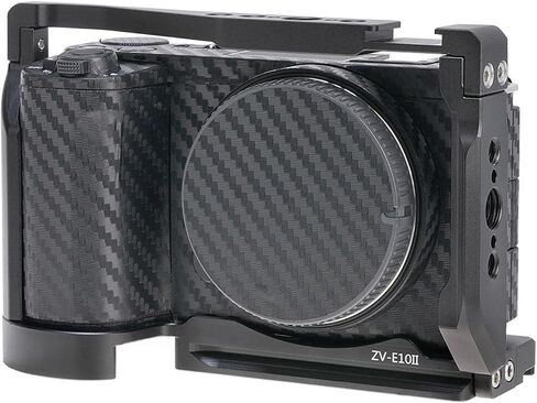 Full Camera Cage Protective Frame Case for ZV-E10II DSLR Camera Expansion Stabilizer Video Film Movie Making Bracket in Saudi Arabia