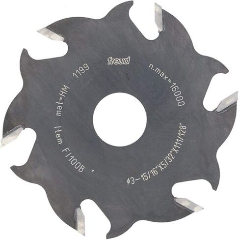 Freud FI100 Replacement 4-Inch 6 Tooth Blade For Freud And Other Biscuit Joiner , Black in Saudi Arabia
