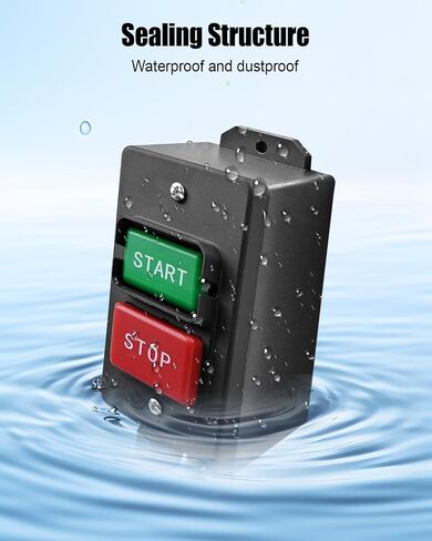 Table Saw Switch 110/ 220V, Single Phase On/Off Switch for Power Control and Safety in Saudi Arabia