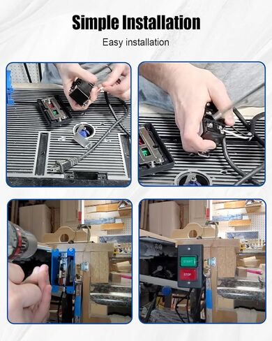 Table Saw Switch 110/ 220V, Single Phase On/Off Switch for Power Control and Safety in Saudi Arabia