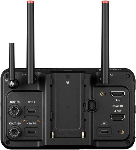 جهاز تسجيل شاشة Atomos Ninja TX مقاس 5 بوصات 1500nit مع مجموعة طاقة عالمية لالتقاط RAW بدقة 8K (14 عنصرًا) in Saudi Arabia