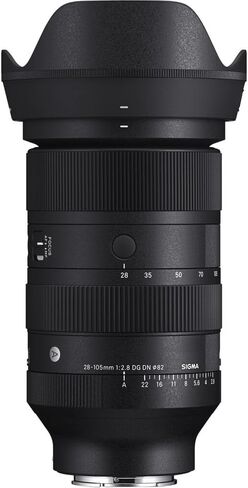 عدسة سيجما 28-105 ملم f/2.8 DG DN Art لحزمة Sony E، تتضمن: فلاتر للأشعة فوق البنفسجية وCPL، وقلم عدسة ومجموعة تنظيف العدسات (5 عناصر) in Saudi Arabia