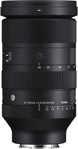 عدسة سيجما 28-105 ملم f/2.8 DG DN Art لحزمة Sony E، تتضمن: فلاتر للأشعة فوق البنفسجية وCPL، وقلم عدسة ومجموعة تنظيف العدسات (5 عناصر) in Saudi Arabia