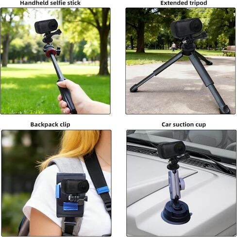 إطار حماية قفص متوافق مع DJI Osmo Nano، لإطارات DJI Osmo Nano الواقية، مع محول تركيب ومسمار، يمكن توصيل غلاف الإسكان بحامل ثلاثي القوائم وعصا سيلفي in Kuwait